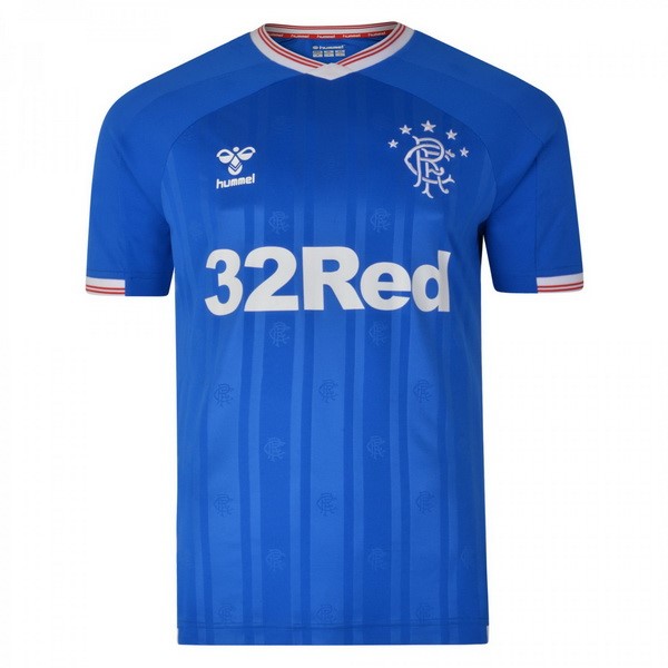 Camiseta Rangers Replica Primera Ropa 2019/20 Azul